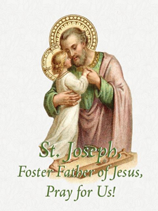 Greeting Card - St. Joseph - blank