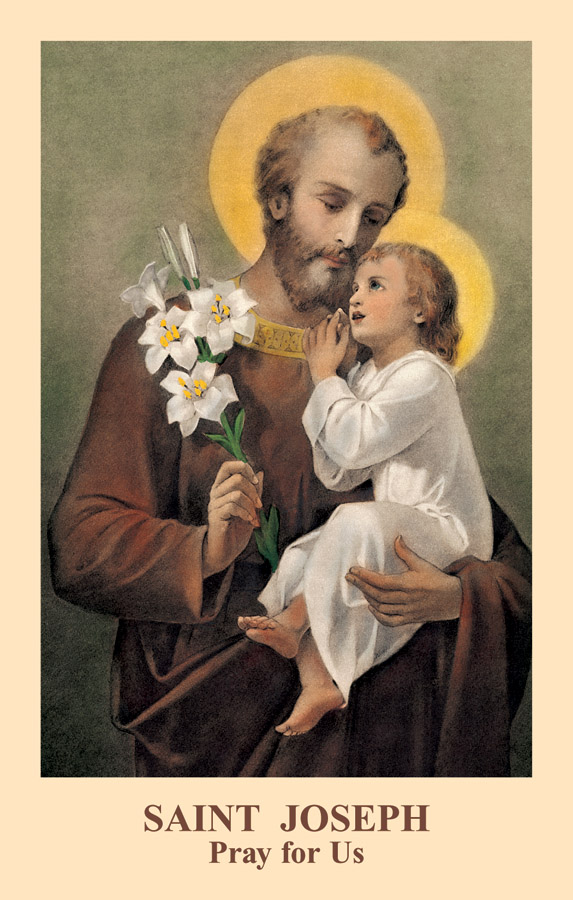 Prayercard - The Memorare of St. Joseph