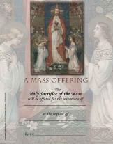 328 Postcard: Mass Offering (pack of 25)