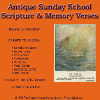 Sunday School Scripture and Memory Verses Antique Cards 1